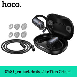 【Thời gian sử dụng: 7 giờ】Hoco Ea7 TWS mở tai nghe đeo tai ANC + enc giảm tiếng ồn ows hở lưng bluetooth không dây Tai nghe siêu Thời gian đợi lâu tai nghe thể thao phổ biến cho tất cả điện thoại thông minh