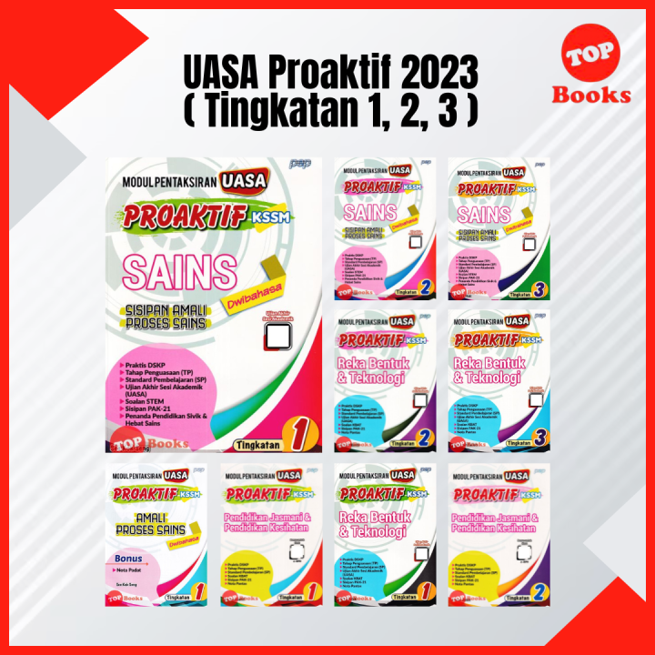 [TOPBOOKS PEP] Buku Latihan: Modul Pentaksiran UASA Proaktif KSSM 2023 ...