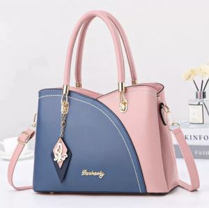 Korean Fashion Should Bag Womens Splicing Love Tossel Leather Bag Original 2 Design Large Capacity Many Compartment