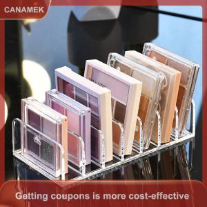 【CANAMEK】 Acrylic Nhỏ Gọn Eyeshadow Palette Organizer Hiển Thị Khay Lưu Trữ Hộp Mỹ Phẩm Giá Trang Điểm Công Cụ Chủ Ngăn Kéo Tổ Chức