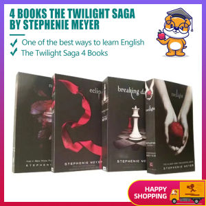 The Twilight Saga Series Books set of 4 by Stephenie Meyer  New Moon Eclipse 4 books original