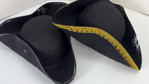 Nam Nữ carnivals hat ba góc buccaneer hat sáng lên mũ tiệc cho người lớn và thanh thiếu niên