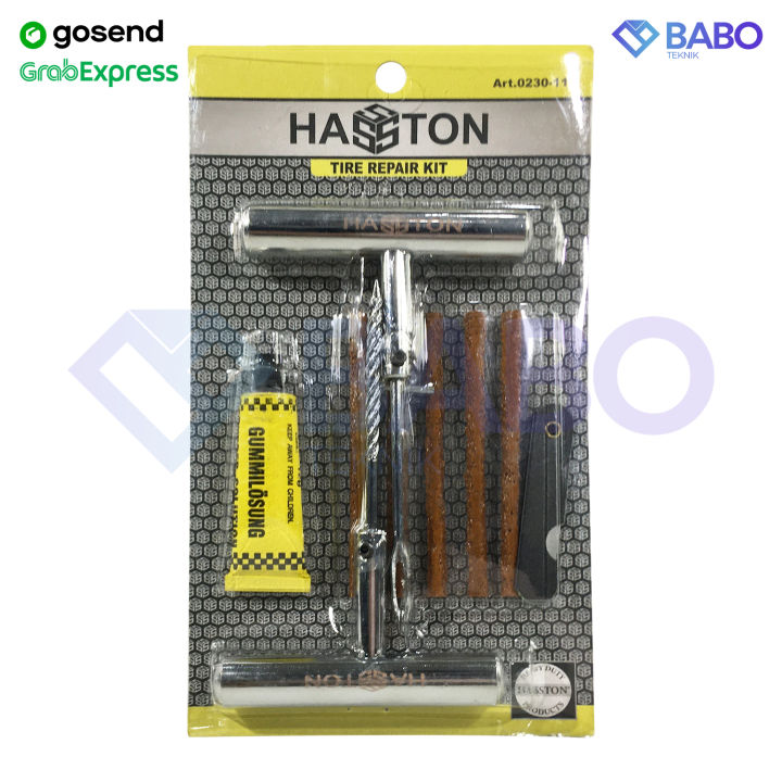 Hasston Prohex Alat Tambal Gagang Besi Heavy Duty Tubeless Tubles Ban Motor Mobil Set Lazada