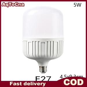 AqToCna Led ánh sáng bóng đèn 220V không thấm nước E27 vít đèn LED cho Nhà Trần LED ánh sáng bóng đèn LED