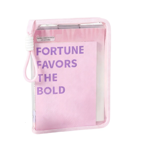 Clear Clipboard Document Organiser Case Waterproof Plastic File Storage Bag with Carrying Handle For Office School Use