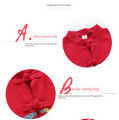 Kids Chinese New Year Clothing Children Cny Short-Sleeved Tshirts Shorts Boy Spring Festival Tang Suits 92/4. 