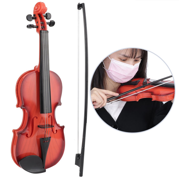Pannow] Simulated Kid Acoustic Violin Toy Adjustable String
