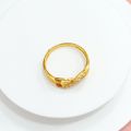 cincin wanita model infinity markis stylish dan elegan minimalis emas. 