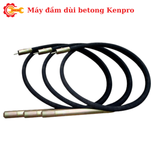 Máy Đầm Dùi Bêtông Cầm Tay KENPRO - Công Suất 800W - Kèm Dây Đầm 1m2 - Bảo Hành 12 Tháng