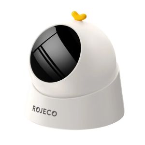 2026 ROJECO Automatic Cat Toy Interactive Adjustable Mode Electric Cat Toy For Dog Indoor Smart Teasing Cat Toys