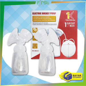 *COD* FH-C24 Pompa Asi Elektrik Otomatis Real Bubee 2 Botol Susu | Double Breast Pump Electric Automatic Breastpump