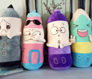 40cm Cartoon Pencil Soft Toys Bolster Plush Toys Pillow Gift Stuffed Toy Gifts Smothing Cloth