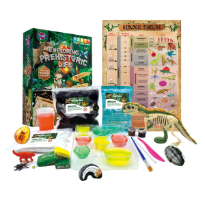 STEM Big Bang Science Exploring Prehistoric Life Dinosaur Fossil Excavation Kit for Kids