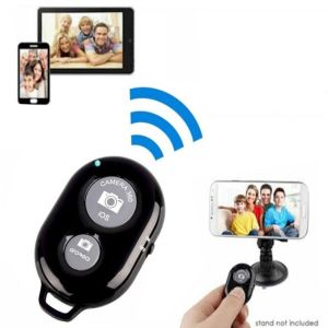 [Multifungsi]  Bluetooth Remote Control Remote Selfie Shutter Untuk Android IOS Smartphone Portabel
