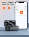 True Wireless Earbuds Noise Cancelling with 4 Microphones, WENKEY Bluetooth 5.3 Headphones for iPhone, Android, IPX6 Waterproof, 50H Playtime, TWS Bluetooth Earphones with Charging Case. 