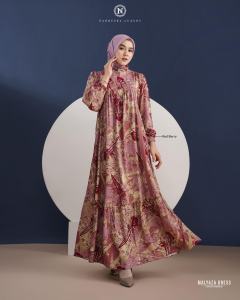Gamis Dress & Midi Rayon Wanita MALYAZA SERIES BY NADHEERA LUXURY