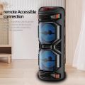 RED DIAMOND Bluetooth speaker, portable audio, high-power 30-watt RGB light, large-capacity subwoofer. 