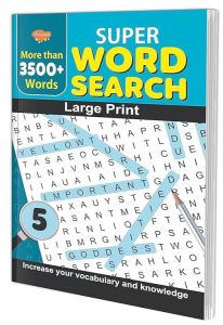 Word Search Book for Kids/Super Word Search 3500 Words/Large Print 7 to15 Years Old