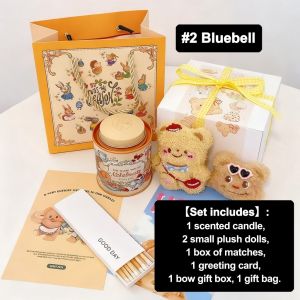 SG RumahHome® Aromatherapy Candle Gift Box Scented Candle Gift Set Cube Aesthetic Fragrance for Home Decor