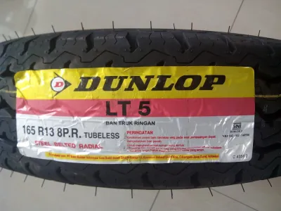 Ban Dunlop LT5 165 R13 8PR ban mobil muatan berat
