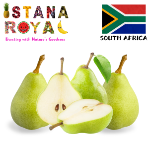 SUCCULENT PACKHAM PEARS IMPORTED FROM SOUTH AFRICA - PACK OF 5 - ISTANA ROYAL FRUITS