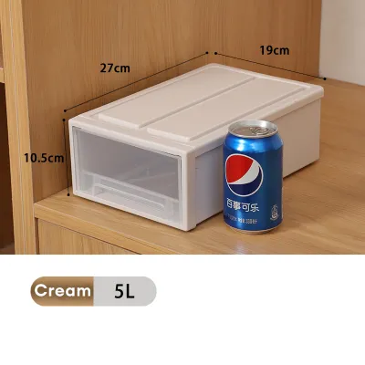 HETEE Multipurpose Stackable Plastic Drawer Organizer Office Desktop Home Wardrobe Storage Closet Box