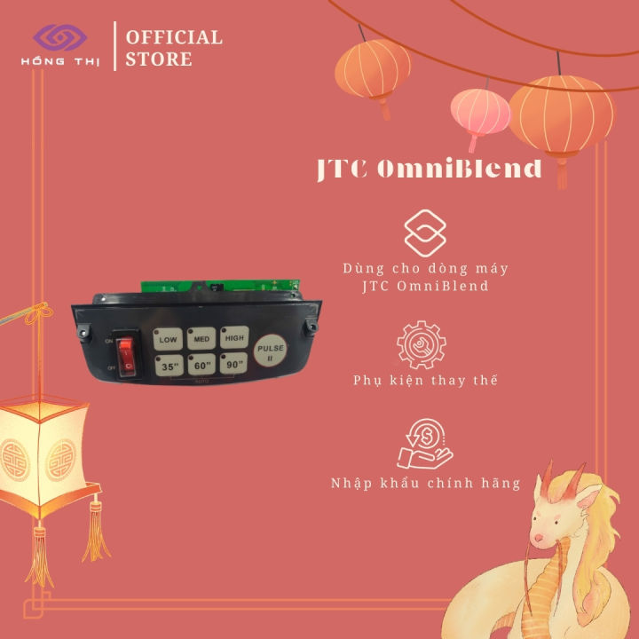 Phụ kiện bộ mạch công tắt sử dụng cho máy TM-800A, mã hàng 800PCB, Hiệu ...