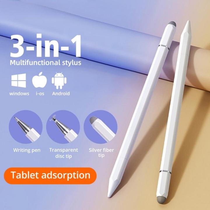 3 in 1 Capacitive Stylus Pen For Matepad Phone Android Touch Screen ...
