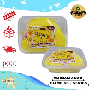 Mainan Anak Slime Set Series Box Bewarna Edukasi Acekids