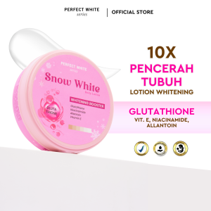 PERFECT WHITE Snow White Whitening Booster Lotion | Body Bleaching Pemutih Badan | Bleaching Badan | Pemutih Badan