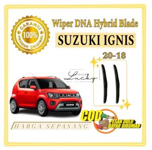 Wiper DNA Hybrid Blade Series SEPASANG Mobil Suzuki Ignis Ukuran 20 18 SET
