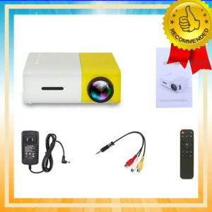 ( BAYAR COD ) YG300 Proyektor Mini LED FULL HD - Set Proyektor Rumah / Proyektor Portable PRAKTIS High Quality