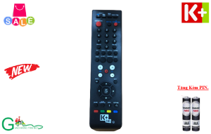 Remote Điều khiển từ xa đầu truyền hình K+HD -Hàng chính hãngmới 100%-Tặng kèm PIN