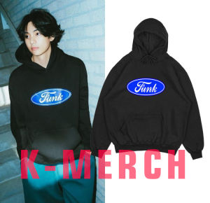 jaket hoodie sweater kpop V BTS kim taehyung funk logo