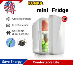 KONKA 8L High Quality Mini Fridge Beauty Skincare Cosmetics Fridge Portable Cooler & Warmer Peti Ais mini refrigerator 冷热箱 迷你冰箱