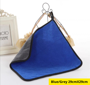 Good Water Absorbent Thick Car Wash Wiping Cloth Cleaning Towel Polishing Cloth Microfiber Polyester Nylon 27CM X 19CM Car Paint Friendly