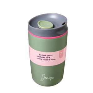 Personalised SmoothSip Coffee Tumbler | Customised Birthday Gifts | Cups Mugs & Glasses