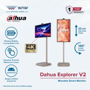 Dahua Explorer V2 / Dahua Moveable 32 inch 4K Smart Monitor Touchscreen/Movable Smart Display Android tablet Touch/Standing Monitor
