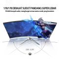 24-inci  27-inci layar LED lengkung ultra-tipis layar komputer desktop gaming 1080P VGA + HDMI monitor resolusi tinggi. 