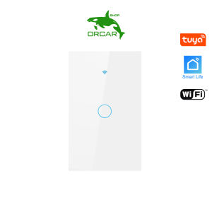 Công tắc cảm ứng điều khiển qua Wifi hình chữ nhật (Tuya Smart)