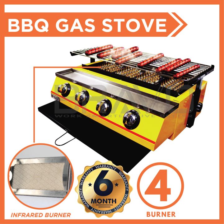 Bravo Gas Burner Short Size Bbq Gas Stove Bbq Stove Gas Bbq Grill