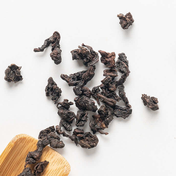 Guangyun Black Oolong Tea Charcoal Technique Oil Cut Black Oolong ...