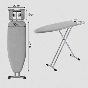 SG StockFolding Ironing Board Standing Multi Height Adjustable With Iron Rest Ironing Board Home