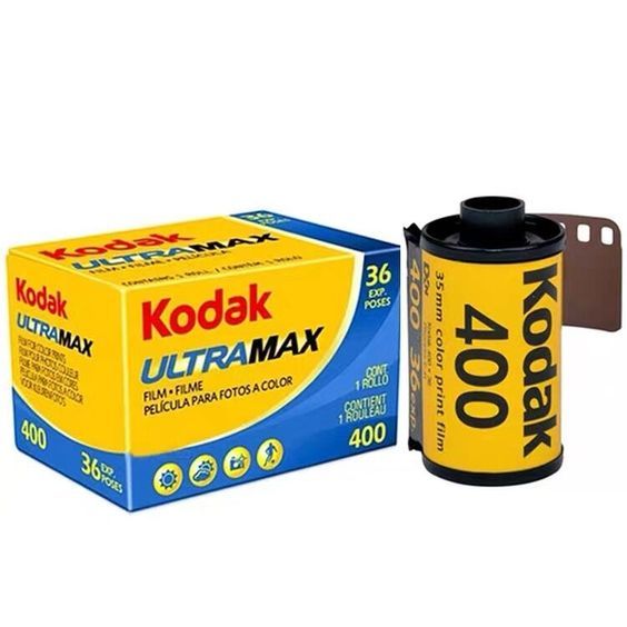 Kodak UltraMax 400 Color Negative Film (35mm Roll Film, 36 Exposures ) for  Kodak M35 M38 Vibe 501F F9 Camera