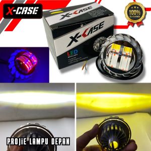X-CASE Lampu Utama Depan Projie Daymaker AE DE Spiral Running Standby High Low
