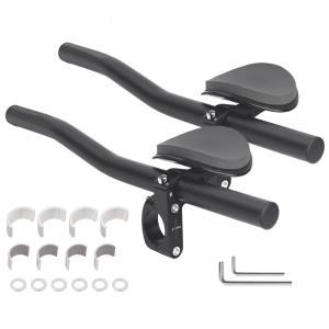 Durability Cycling Handlebars High Density Paddings Shock Absorption For Road Comfortable Arm Support