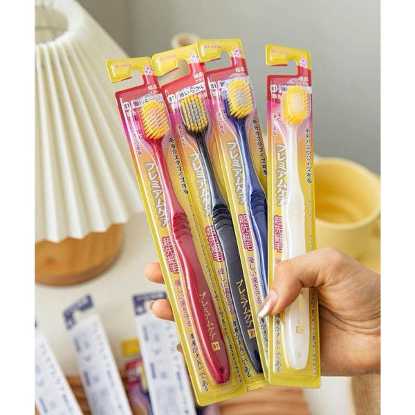 (Set 4 Cái) Bàn Chải Đánh Răng Ebisu Nội Địa Nhật Giao Màu Ngẫu Nhiên