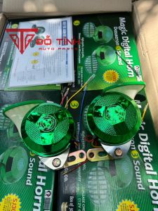 Còi ngân ô tô Hàn Quốc SAMJI 3 tiếng 12v/24v