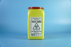 Bình hủy kim tiêm y tế bình đựng rác thải y tế MEDTECH bằng PVC - Tùy chọn dung tích