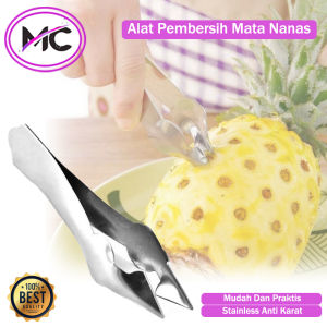 Alat Pengupas Mata Nanas Knife Capitan Pembersih Biji Buah Nenas Pinset Penjepit Biji Nanas